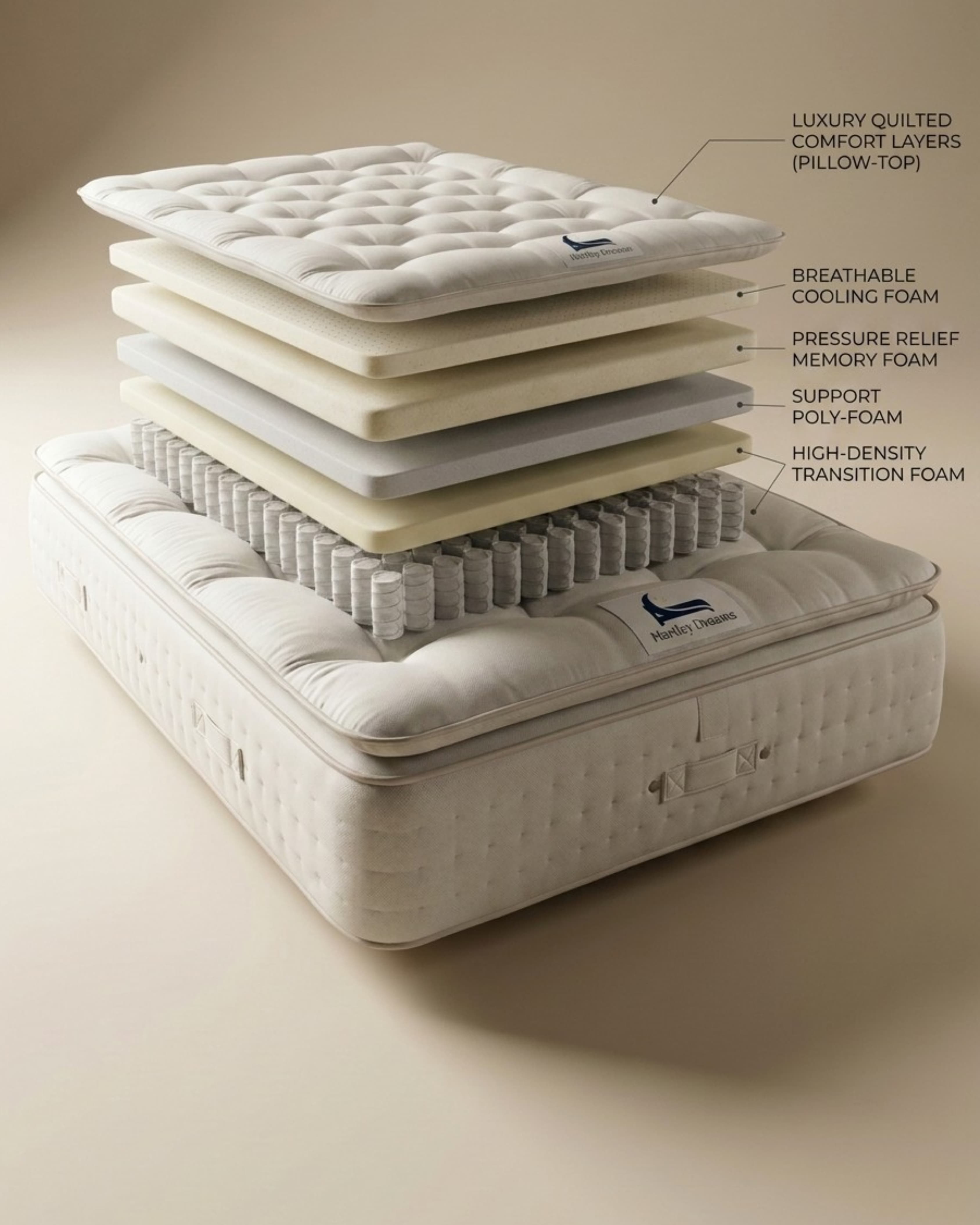 Royal Comfort 3000 Pillow Topper